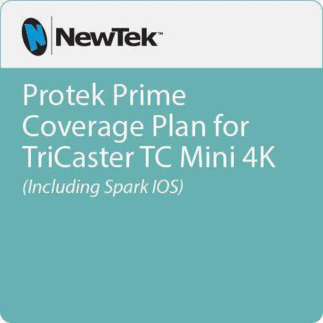NewTek PTPTCM4KUHD Protek Prime Coverage Plan for TriCaster TC Mini 4K (Including Spark IOS) - PTP-000000004 - Creation Networks