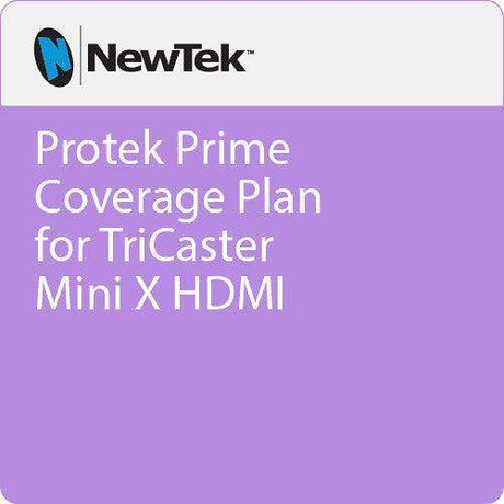 NewTek PTPTCMXHDMI ProTek 1-Year Prime Coverage Plan for Tricaster Mini X HDMI - PTPTCMXHDMI - Creation Networks