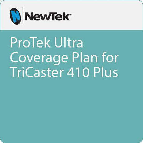 NewTek PTU3P3P1CS Protek Ultra Coverage Plan for TriCaster 410 Plus - PTU-000000063 - Creation Networks