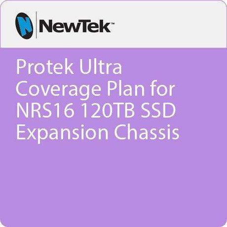 NewTek PTUNRS-EXP120TBSSD ProTek 1-Year Ultra Coverage Plan for NRS16 120TB SSD Expansion Chassis - PTU-000000053 - Creation Networks