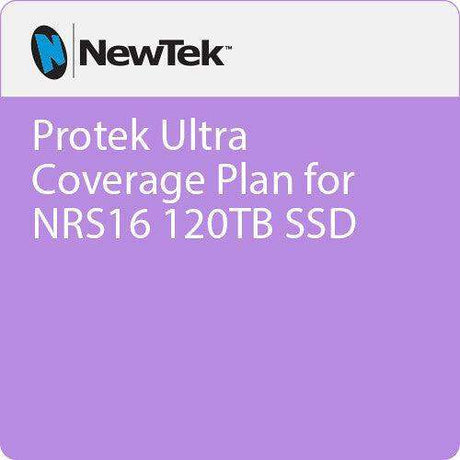 NewTek PTUNRS16-120TBSSD ProTek 1-Year Ultra Coverage Plan for NRS16 120TB SSD with 4 x 10 GbE - PTU-000000048 - Creation Networks