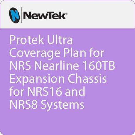 NewTek PTUNRSNL-EXP160TB ProTek 1-Year Ultra Coverage Plan for NRS Nearline 160TB Expansion Chassis for NRS16 and NRS8 Systems - PTU-000000062 - Creation Networks