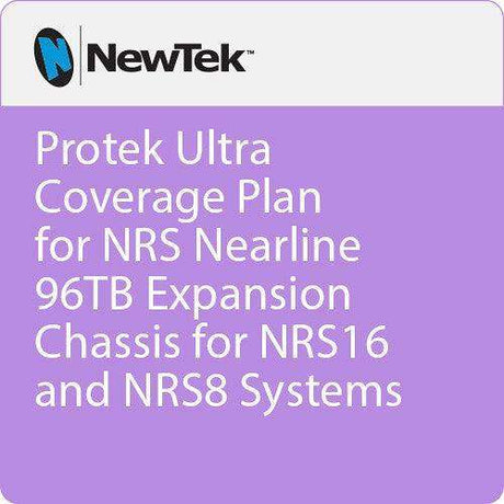NewTek PTUNRSNL-EXP96TB ProTek 1-Year Ultra Coverage Plan for NRS Nearline 96TB Expansion Chassis for NRS16 and NRS8 Systems - PTU-000000061 - Creation Networks