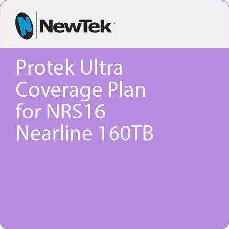 NewTek PTUNRSNL16-160TB ProTek 1-Year Ultra Coverage Plan for NRS16 Nearline 160TB Expansion Chassis with 2 x 10GbE - PTU-000000059 - Creation Networks