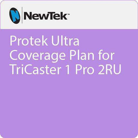 NewTek PTUTC1P2RU Protek Ultra Coverage Plan for TriCaster 1 Pro 2 RU - PTU-000000038 - Creation Networks