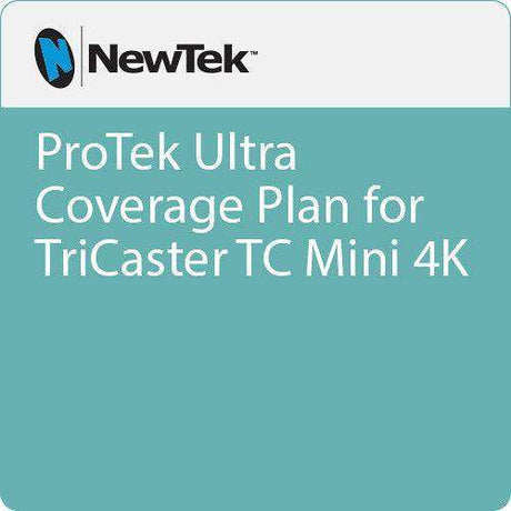 NewTek PTUTCM4KUHD Protek Ultra Coverage Plan for TC Mini 4K with Spark IOs - PTU-000000004 - Creation Networks