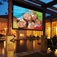 Draper Nocturne+ E 10 foot NTSC weather-resistant outdoor electric projection screen