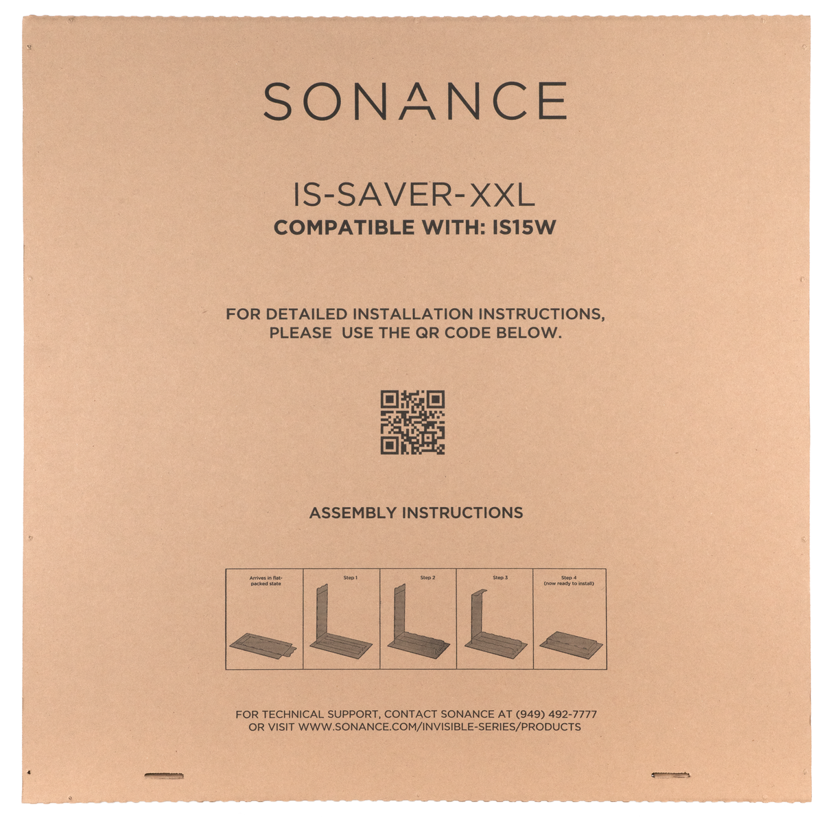 Sonance IS15 Space Saver – XXL Invisible Series Placeholder Speaker Accessories Sonance