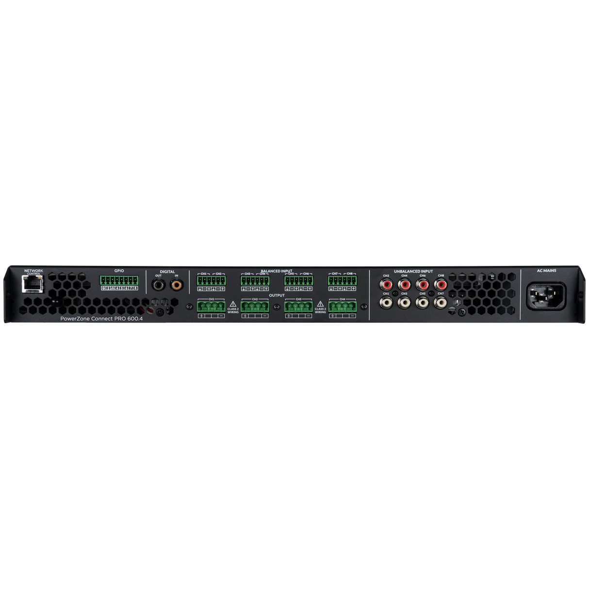 Sonance PowerZone Connect PRO 600.4 – 4-Channel Zone Amplifier Amplifiers Sonance