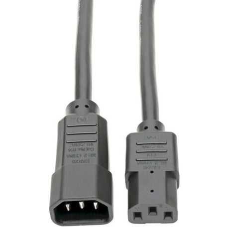 Eaton P005-002 – Heavy-Duty C13 to C14 PDU Power Cord, 2 ft. Power Cords & Cables Eaton