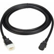 Eaton P005-E10 – 10 ft Heavy-Duty C13 to P-Lock C14 Cord Power Cords & Cables Eaton