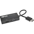Eaton P136-06N-HDV-4K – DisplayPort to VGA/DVI/HDMI 4K Adapter Power Cords & Cables Eaton