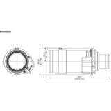 Panasonic ET-D3LEW10 1.3 – 1.7:1 Zoom lens equipped with stepping motor for use with PT-RQ35KU, PT-RZ34KU, PT-RQ22KU, PT-RZ21KU and PT-RZ16KU 3DLP projectors - Creation Networks