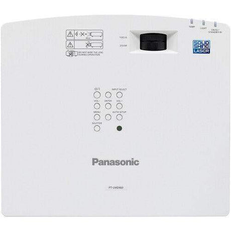Panasonic PT-LMW420U 4,200lm WXGA (1280 x 800) Laser LCD Projector - Creation Networks