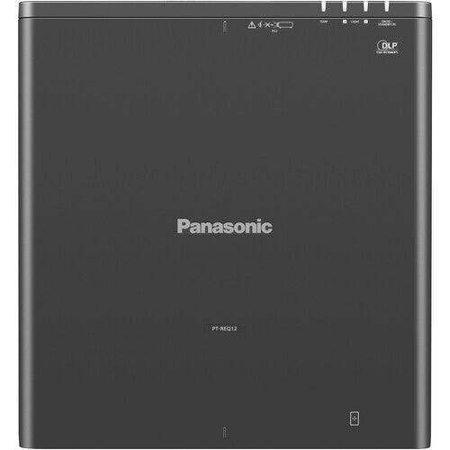Panasonic PT-REQ10LBU 10,000 Lumens, Laser, 4K (3840 x 2400) Resolution with Quad Pixel Drive, Filter-Free (No Lens, Black, TAA Compliant) - Creation Networks