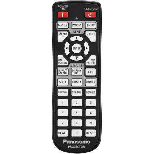 Panasonic PT-REQ10LBUG 10,000 Lumens, Laser, 4K (3840 x 2400) Resolution with Quad Pixel Drive, Filter-Free (No Lens, Black, TAA Compliant) Projection Panasonic