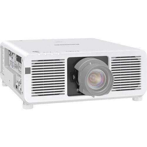 Panasonic PT-REQ10LWU 10,000 Lumens, Laser, 4K (3840 x 2400) Resolution with Quad Pixel Drive, Filter-Free, (No Lens, White) Projection Panasonic