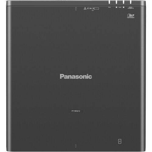 Panasonic PT-REQ80LBUG 8,000 Lumens, Laser, 4K (3840 x 2400) Resolution with Quad Pixel Drive, Filter-Free, (No Lens, Black, TAA Compliant) - Creation Networks