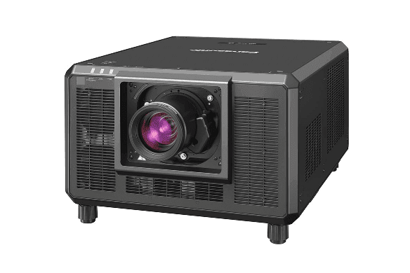 Panasonic PT-RQ35KU 4K 3840 X 2400 30000 LMNS 3DLP LASER PROJECTOR (No Lens, Black) - Creation Networks