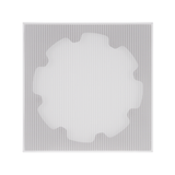 Sonance XPC-8WSQ-T – 8-Inch Square Subwoofer Micro Trim Grille Speaker Accessories Sonance