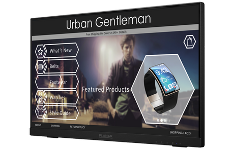 Planar Helium 22" – FHD Projected Capacitive Touch Monitor Displays Planar