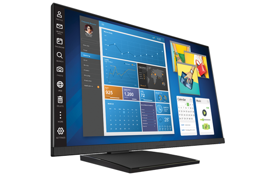 Planar Helium 24" Touch Monitor – Webcam, Active Pen
