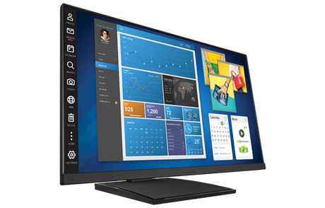 Planar Helium 24" Touch Monitor – Webcam, Active Pen Displays Planar