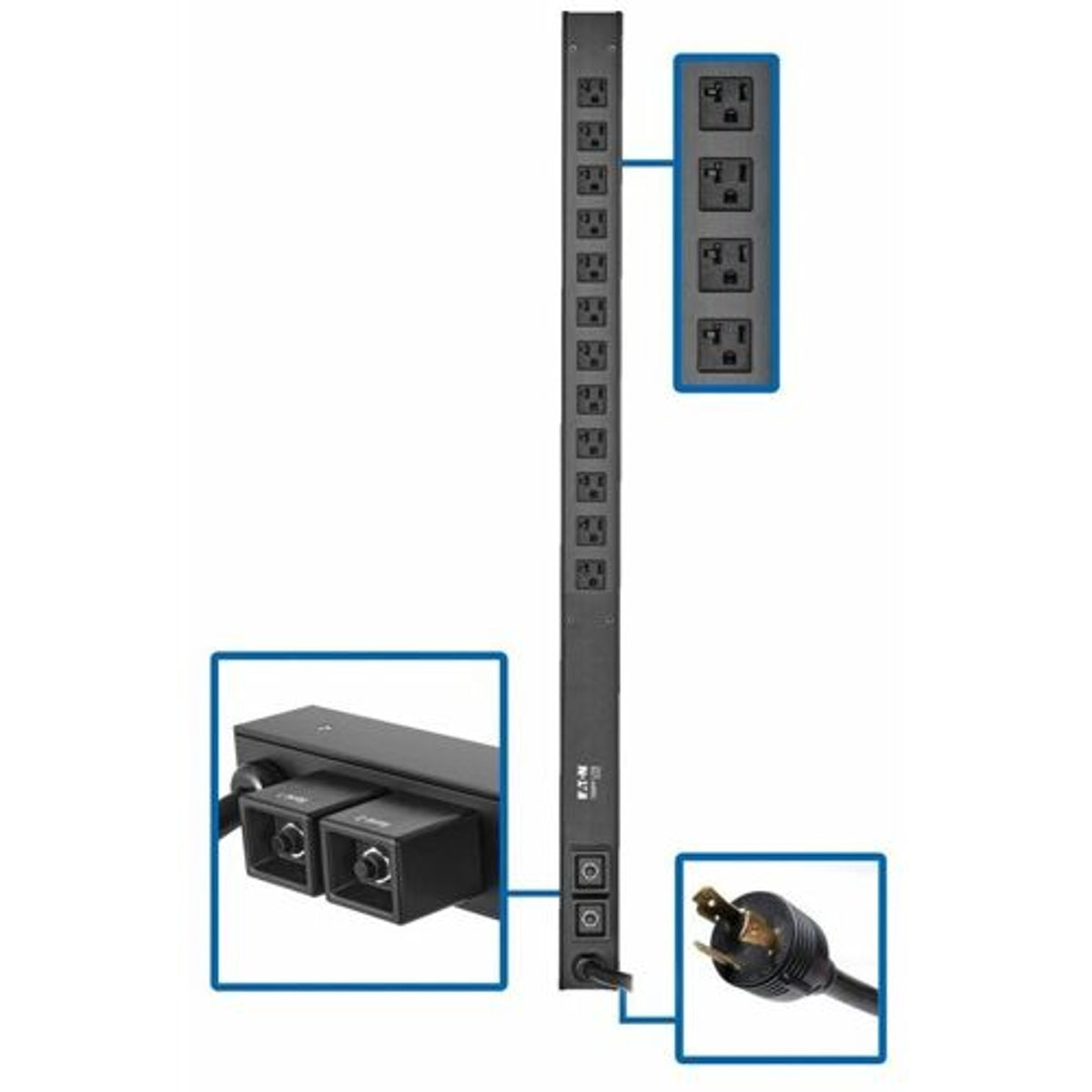 Eaton PDUV30-36 – 2.9kW Basic PDU, 12 Outlets Rack PDUs Eaton