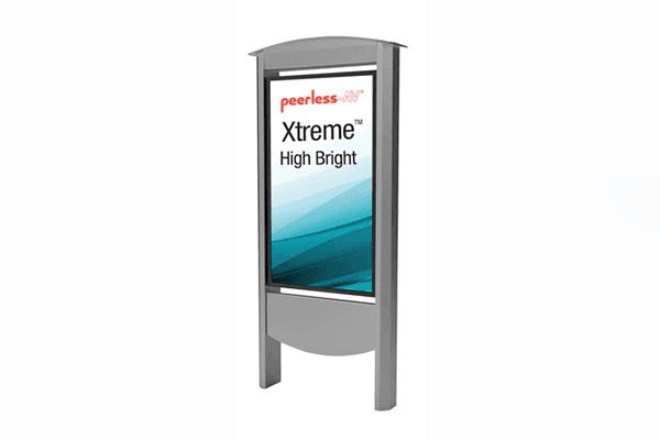 Peerless-AV Outdoor Smart City Kiosks with 55" XtremeTM High Bright Outdoor Display - Creation Networks