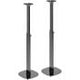 Peerless-AV SPKSS universal speaker stand mount pair, front view