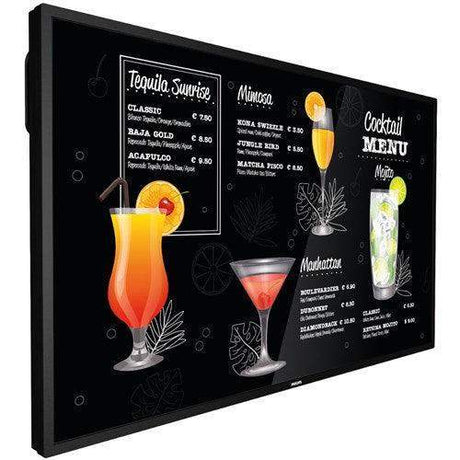 Philips 50BDL4550D/27 50" TAA Complaint Commerical 24/7 UHD 3840x2160 500cd/m2 - Creation Networks