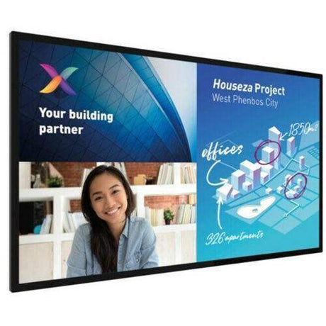 Philips 65BDL8051C/00 65" UHD 3840 x 2160 Touch Display - Creation Networks