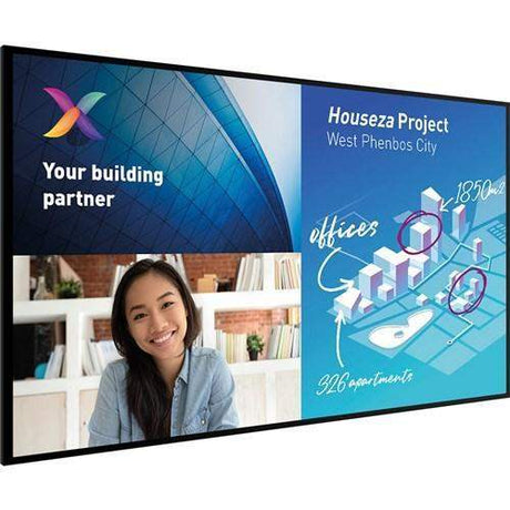 Philips 75BDL6051C/00 75" Commercial 18/7 Display, InCell touch, UHD 3840x2160 - Creation Networks