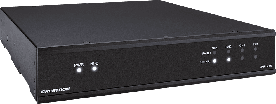 Crestron X Series Four Channel Modular Power Amplifier - AMP-X300