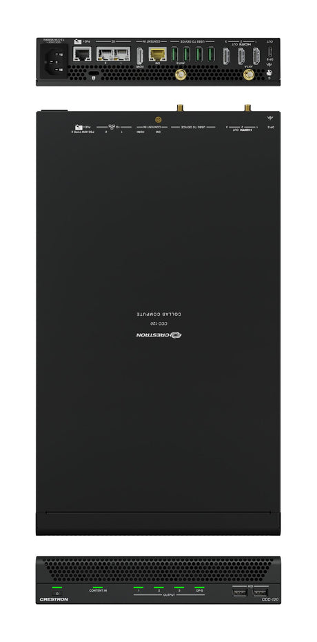 Crestron CCC-120-T Collab Compute with the Intel® Core™ Ultra 7 for Microsoft Teams® Rooms Software Video Conferencing Crestron