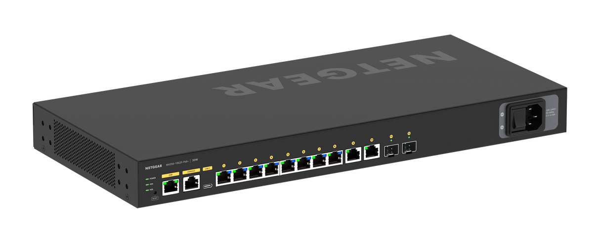 Crestron CEN-SWPOE-12 – 12-Port PoE+ Managed Network Switch Networking Crestron