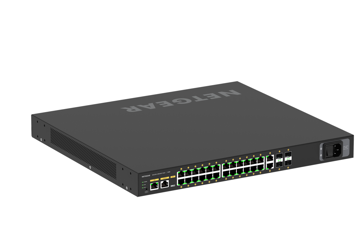 Crestron CEN-SWPOE-30-TAA – 30-Port PoE+ Managed Switch, TAA Compliant Networking Crestron