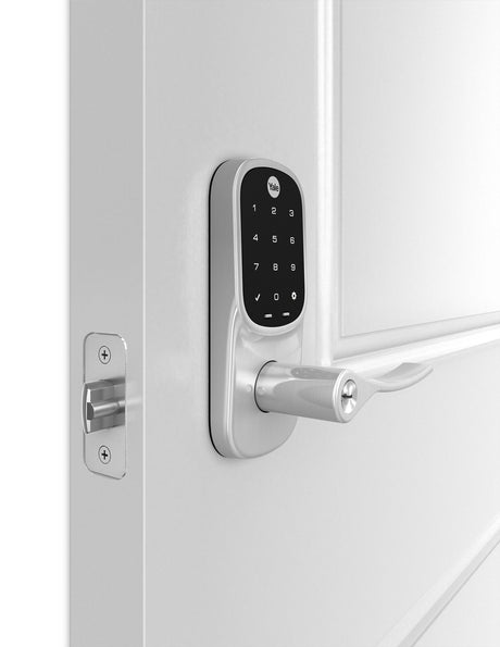 Crestron CLK-YL-YRL226-CR2-619 – Yale Assure Lever Lock Touchscreen, Satin Nickel Door Hardware Crestron