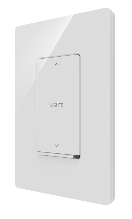 Crestron CM2-AUX-RKR ENGRAVED – Cameo 2 Auxiliary Rocker, Custom Engraved Lighting Controls Crestron