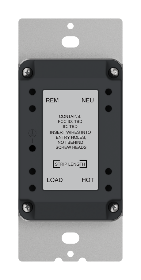 Crestron CM2-DIMEX-RKR-W-S – Cameo 2 Dimmer Expansion Rocker, White Smooth Lighting Controls Crestron