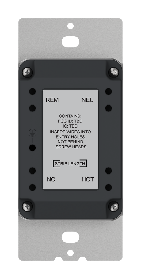 Crestron CM2-KPEX-RKR-ENGRAVED – Cameo 2 infiNET EX Wireless Keypad, Rocker Only, Custom Engraved Lighting Controls Crestron
