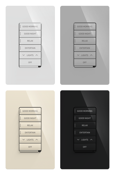 Crestron CM2-KPCN-W-S – Cameo 2 Companion Keypad, Cresnet, White Smooth Lighting Controls Crestron