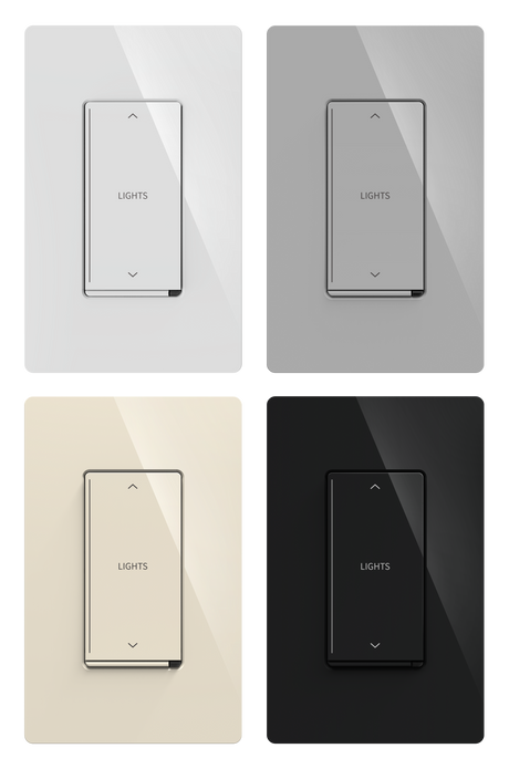 Crestron CM2-DIMEX-RKR-W-S – Cameo 2 Dimmer Expansion Rocker, White Smooth Lighting Controls Crestron