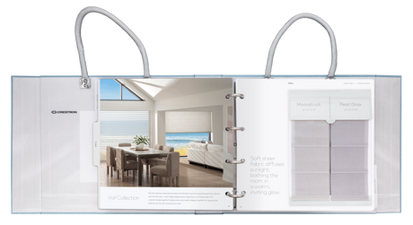 Crestron CSF-FABRIC-COLLECTION-HSHEER-2 – Horizontal Sheer Shades Sample Book Accessories Crestron