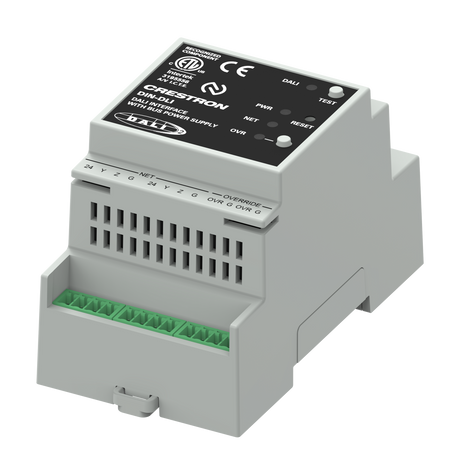 Crestron DIN-DLI – DALI Interface, DIN Rail Mount Automation Modules Crestron
