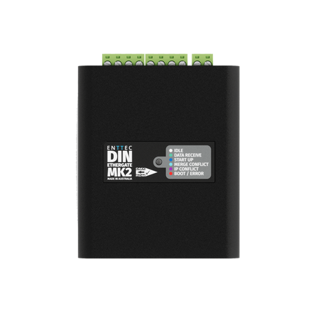 Crestron DIN-SACN-DMX – ENTTEC DIN Ethergate Mk2 Ethernet to DMX Converter Automation Modules Crestron