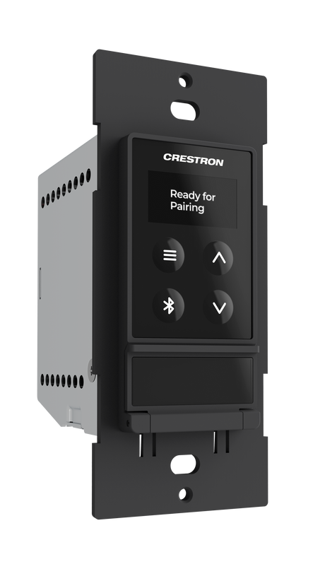 Crestron DM NAX Audio-over-IP Wall Plate with Bluetooth, 1-Gang Accessories Crestron