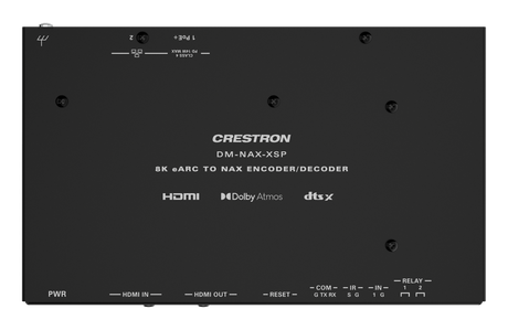 Crestron DM-NAX-XSP – 8K Smart Display Controller and Network Audio Encoder/Decoder with eARC Audio Amplifiers Crestron
