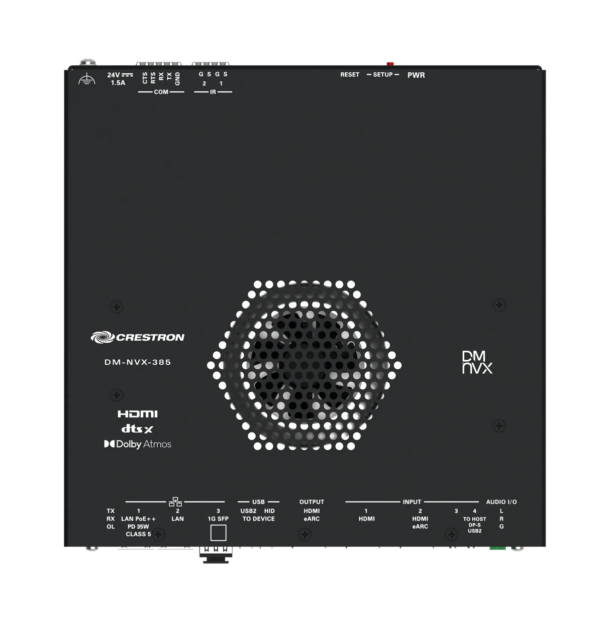 Crestron DM-NVX-385  DM NVX® 5K 4x1 AV-over-IP Switcher