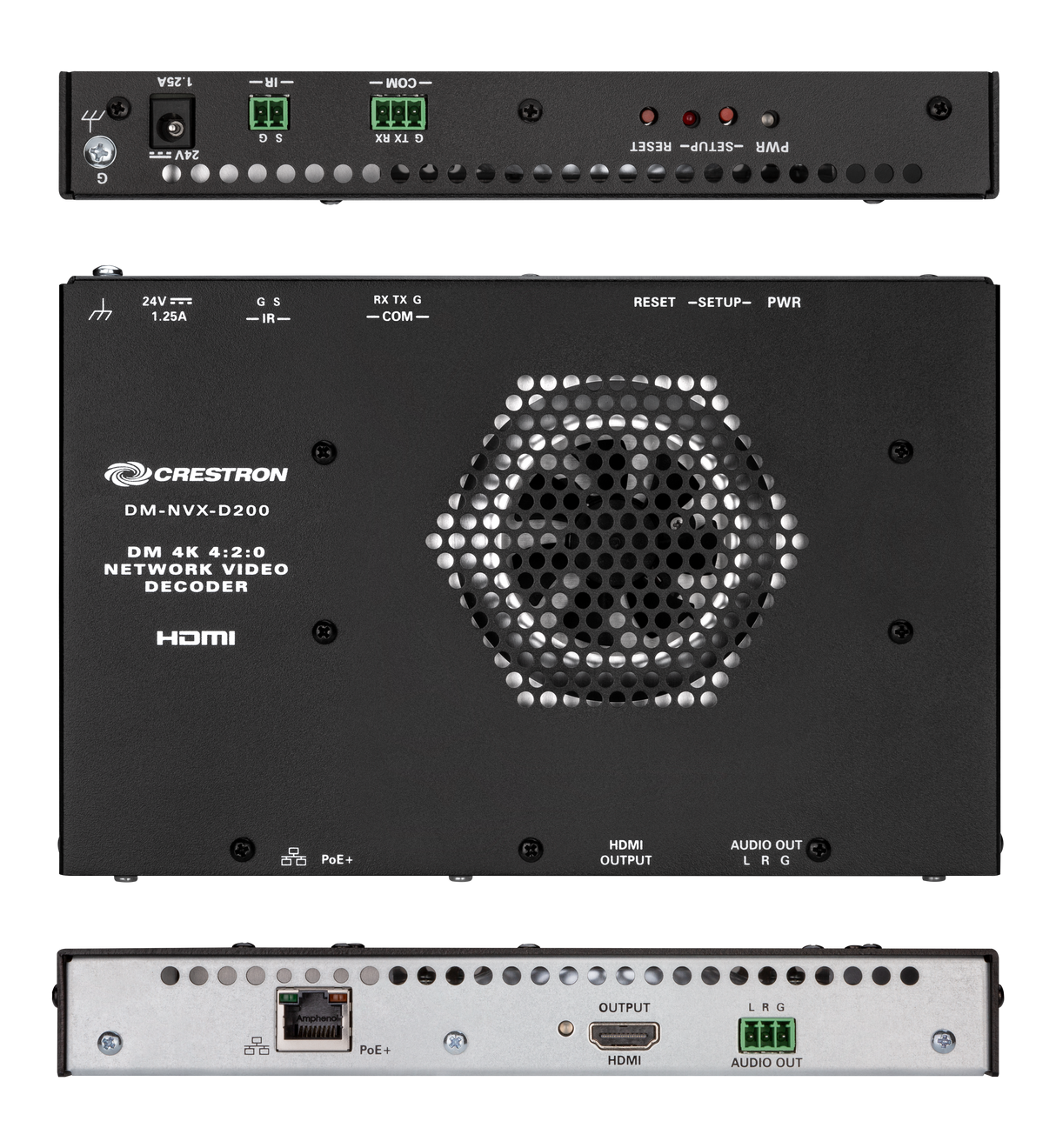 Crestron DM-NVX-D200 DM NVX® 4K60 4:2:0 Network AV Decoder with Scaler